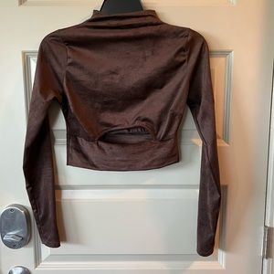 Long Sleeve Crop Top